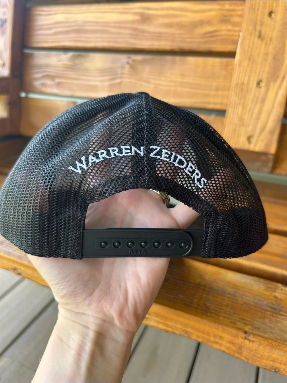 Warren Zeiders 717 adjustable 5 panel trucker hat